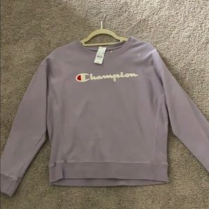 Champion Crew Sweatshirt New Size Large